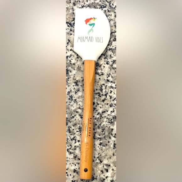 Disney Little Mermaid Spatula X Rae Dunn Mermaid Vibes - Picture 1 of 10
